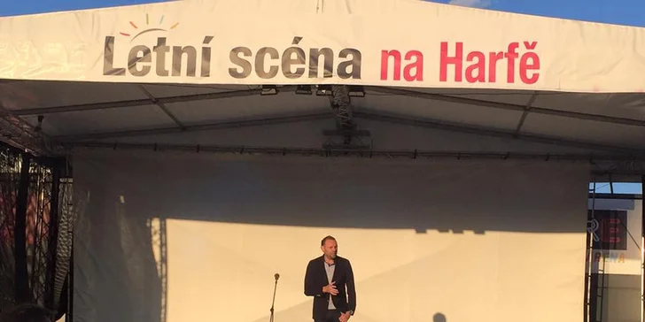 Komici s.r.o. na Letní scéně na Harfě v Praze