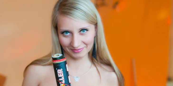 Revoluční balení čerstvého sushi ve vymakaném tubusu