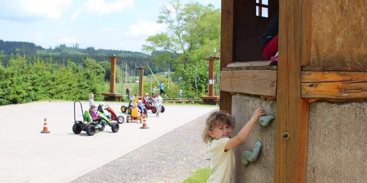 Celodenní vstupné do letního PINGUin parku pro dítě a až dva dospělé