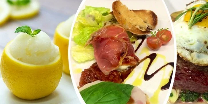 Tříchodové menu v krásné restauraci La Marco