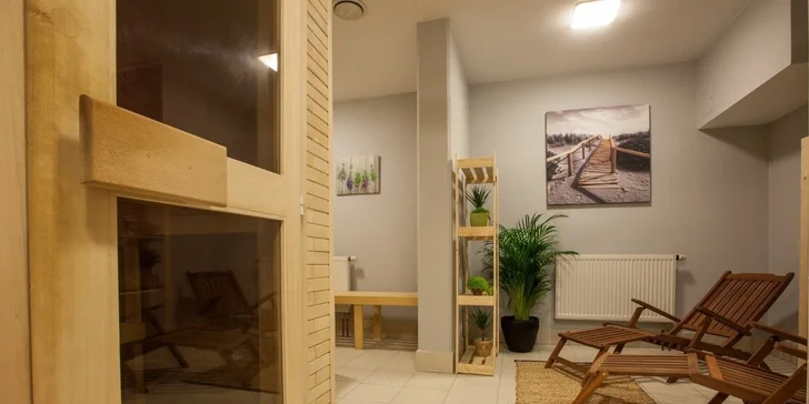 Privátní sauna Trója pro dvě osoby