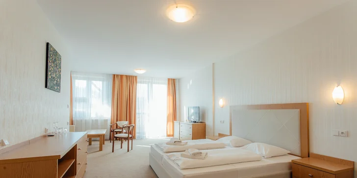 Za příplatek si můžete pronajmout apartmán. 