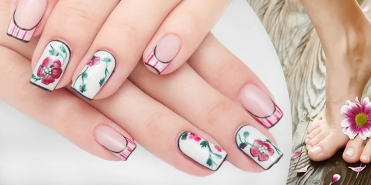 Luxusní dlouhotrvající manikúra a pedikúra s CND Shellac