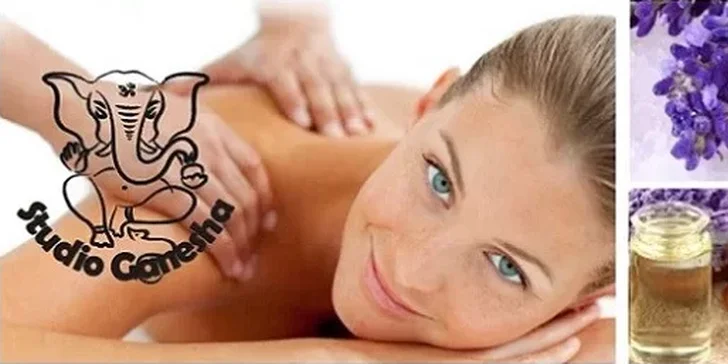 Levandulová relaxační masáž pro jednoho či pár