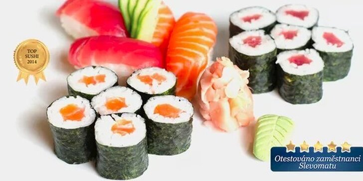 Sushi set nebo degustační menu pro 2 osoby