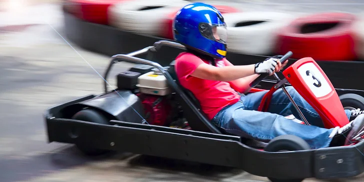 Adrenalinová jízda v nadupané motokáře DINO