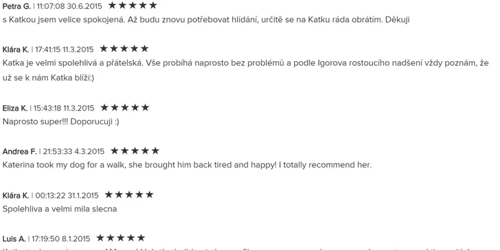 300 Kč voucher na hlídání a venčení pejsků s DOGINNI.cz