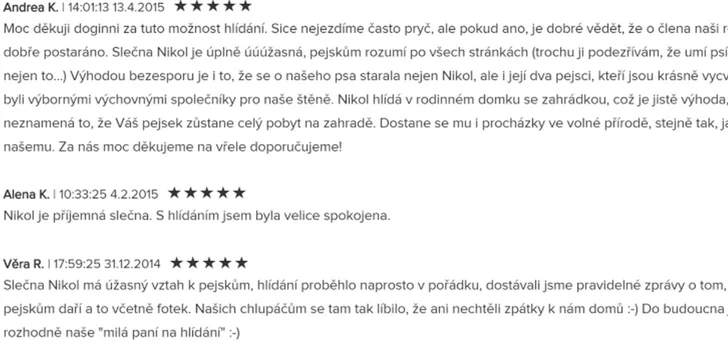 300 Kč voucher na hlídání a venčení pejsků s DOGINNI.cz
