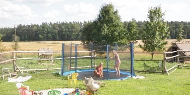 Třídenní odpočinek s polopenzí pro dva na Třeboňsku