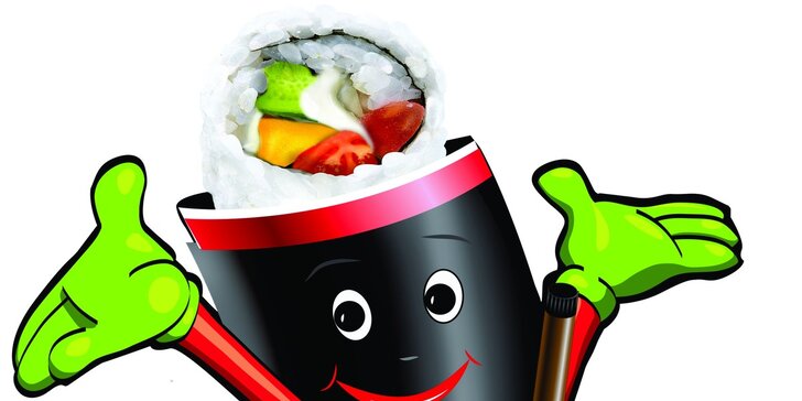 Revoluční balení čerstvého sushi ve vymakaném tubusu