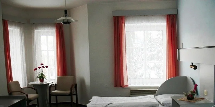 Pohodička pod Klínovcem včetně polopenze, bazénu a sauny