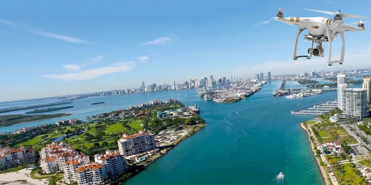 Unikátní zážitek s létajícím Dronem nebo kamerou GoPro