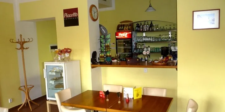 Káva a palačinky se zmrzlinou pro 2 osoby