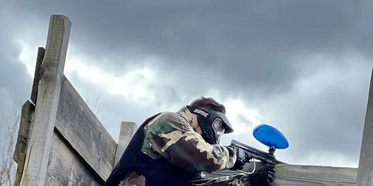 Paintball prestrelku si môžete užiť ako jednotlivec, ale aj v partii.