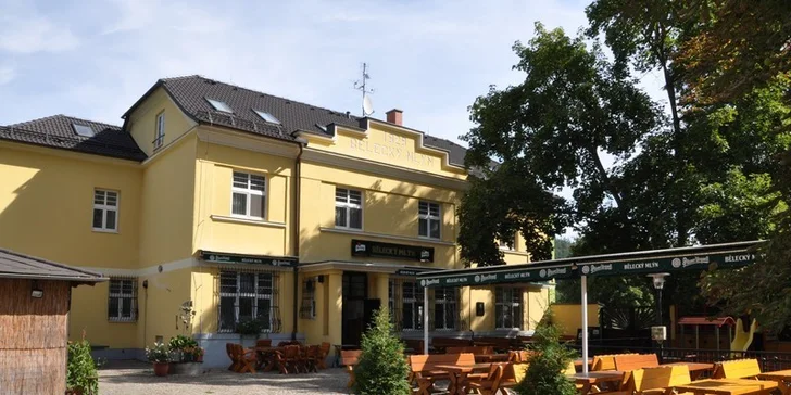 Romantika pro dva v údolí řeky Romže na Běleckém Mlýně