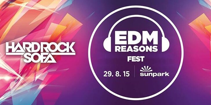 Vstupenka na EDM Reasons Fest v Sunparku v Hradci Králové