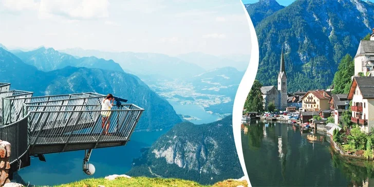 Dachstein - vyhlídka "Pět prstů" a Mamutí jeskyně