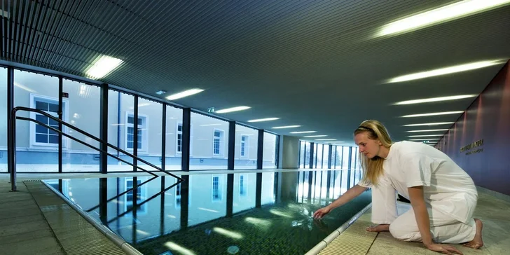 Hotel Sofijin Dvor je součástí slovinského komplexu Rimske Terme.