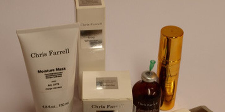Kosmetické balíčky pro krásnější pleť s kosmetikou Chris Farrell