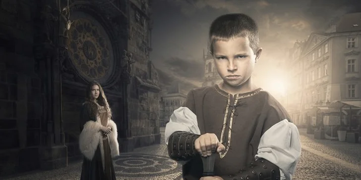Fotomontáž - focení v dobových kostýmech