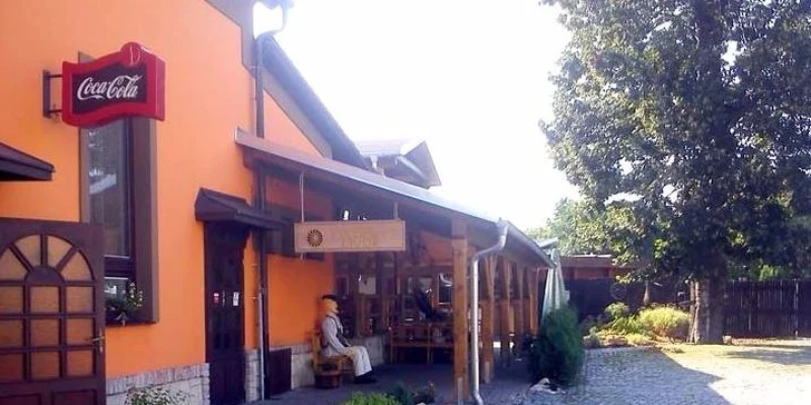 300g steak z krkovičky nebo lehký salát s kuřetem
