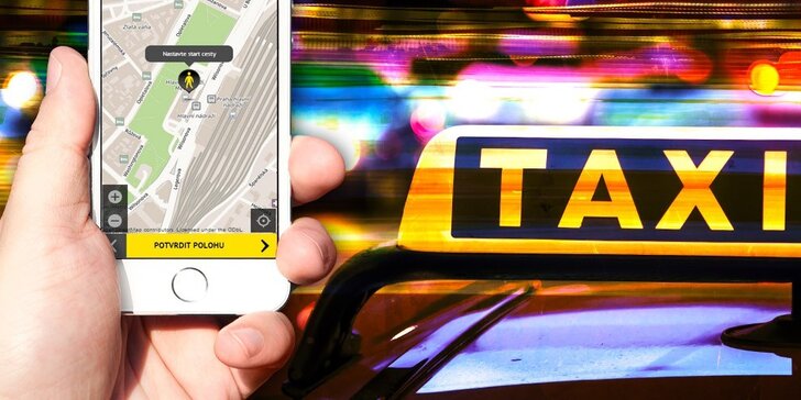 HopIN vouchery v hodnotě 200 Kč na jízdu taxíkem
