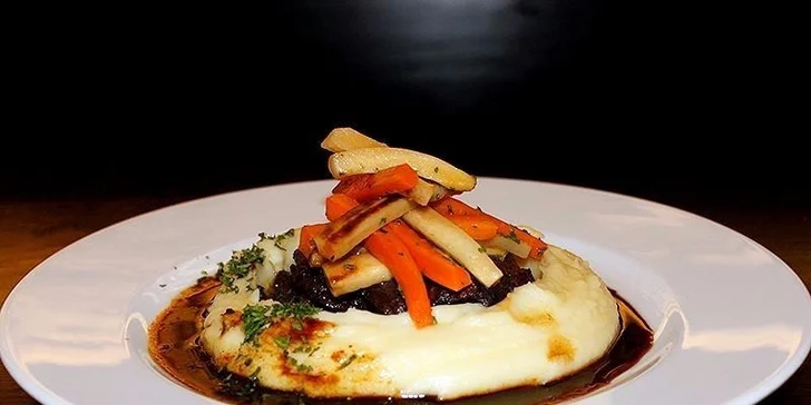 Degustační tříchodové menu pro dva v Pivovarské restauraci