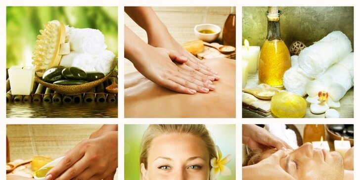 60 minut relaxační masáže pro ženy