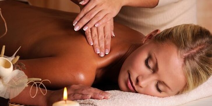 60 minut relaxační masáže pro ženy