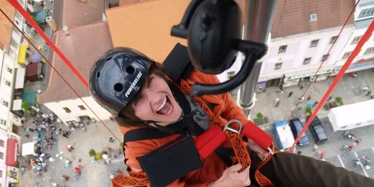 Bungee Jump či Bungee S.C.A.D. - seskok až ze 120 metrů