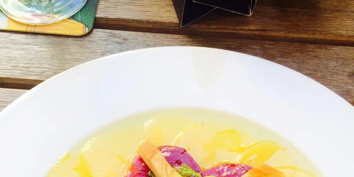 Dvouchodové menu i s pitím pod Prašnou bránou