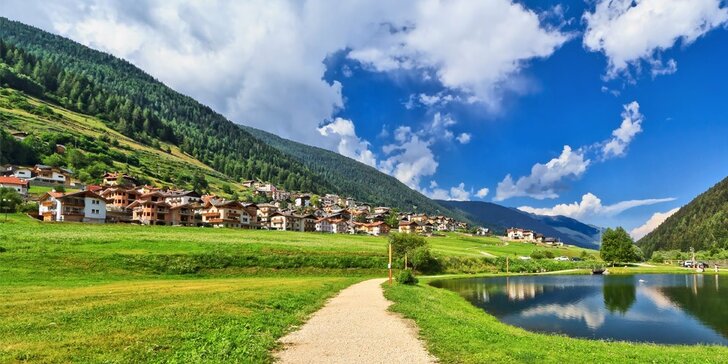 4 dny v horském hotelu uprostřed italských Alp