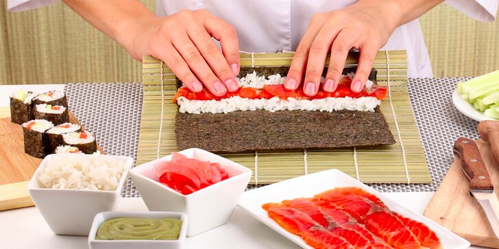 Zážitkový kurz přípravy sushi – co si připravíte, to si sníte
