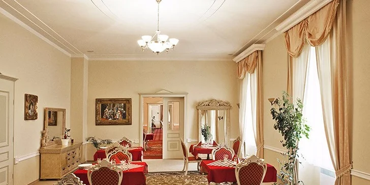 Přepychový all-inclusive pobyt na zámku Kamenný Dvůr