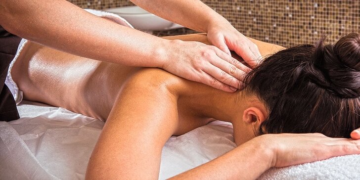 60 minut blahodárné klasické masáže v Relax-therapy