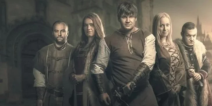 Fotomontáž - focení v dobových kostýmech
