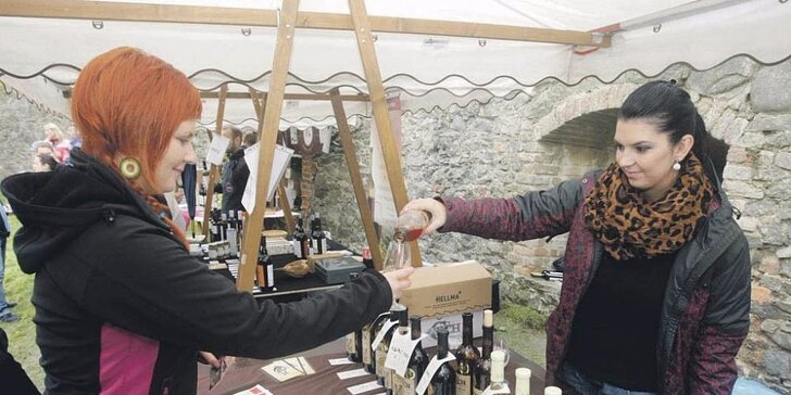 All inclusive vstupenky na Kunětické vinobraní: ochutnávky vín a bohatý program