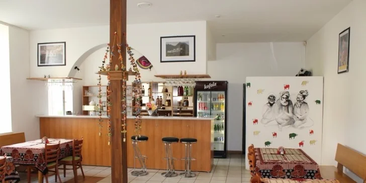 Tříchodová indická hostina pro dva v autentickém Namaskaru