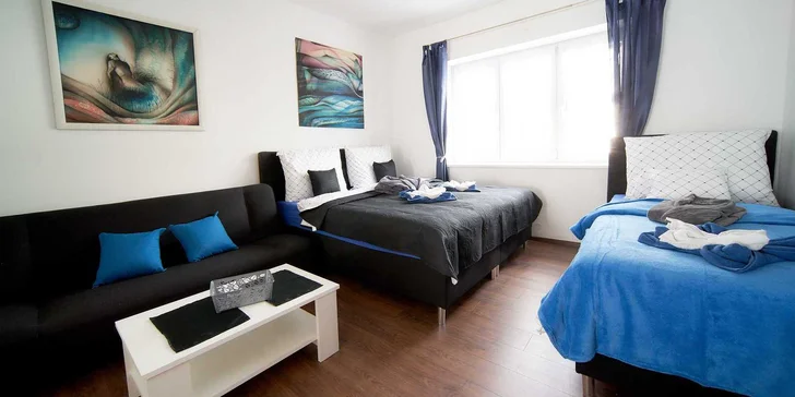 V termínech do konce května se na vás těší v Bluestars Apartments.