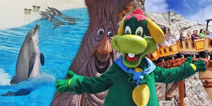 Celý den v italském zábavním parku Gardaland