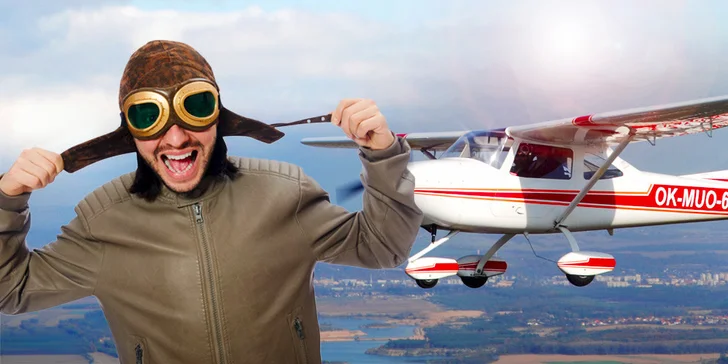 Pilotem letadla Skyline nebo Eurostar + instruktáž