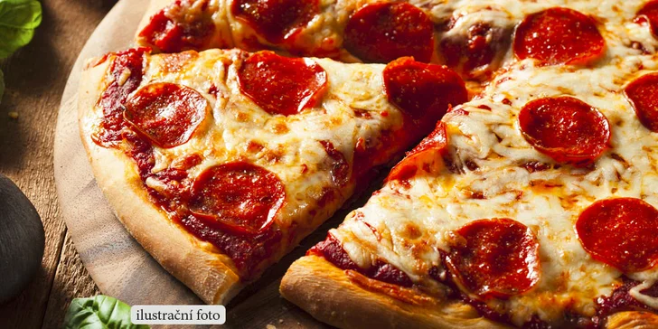 Dvě libovolné křupavé pizzy z restaurace 13ka