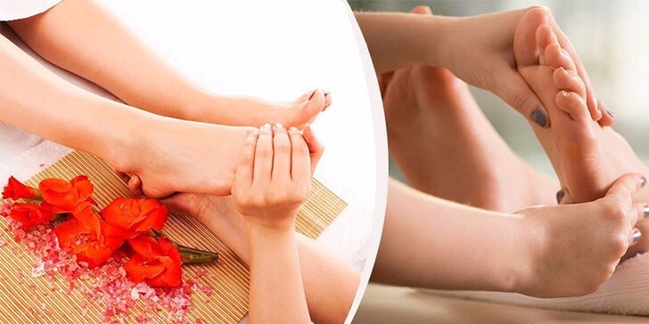 Reflexní masáž plosky nohy