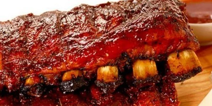 Kilo pečených žebírek v restauraci U Klimešů