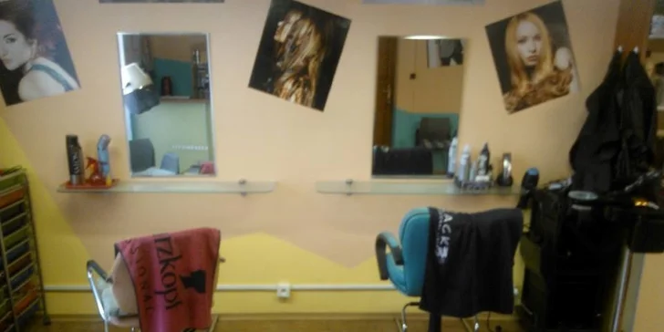 Kadeřnický balíček s barvením či melírováním