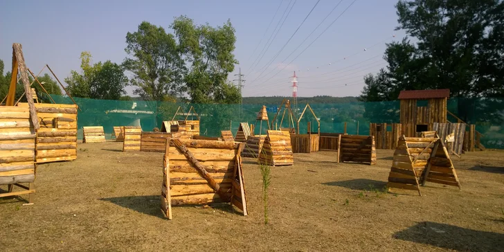 Paintball-Prague: Neomezený vstup, vybavení a nápoj