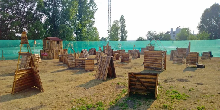Paintball-Prague: Neomezený vstup, vybavení a nápoj