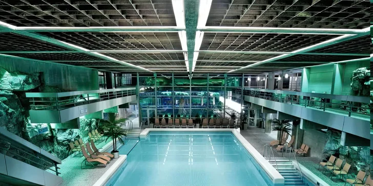 Součástí balíčku je neomezený vstup do termálů a wellness.