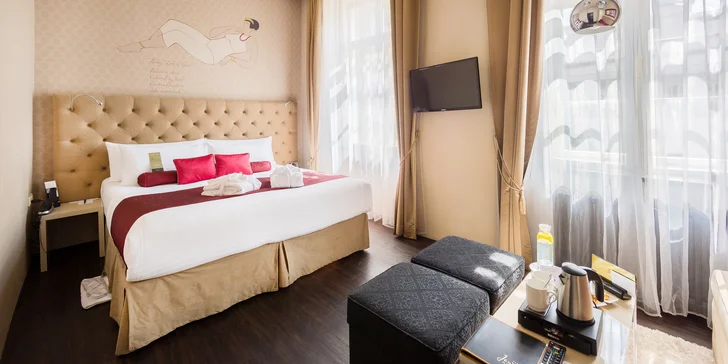 Pobyt v pôvabnom 4* hoteli v centre Prahy: pešo na Václavák, v ponuke raňajky
