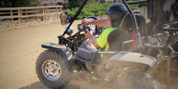 30minutová adrenalinová jízda v Buggy vč. PHM